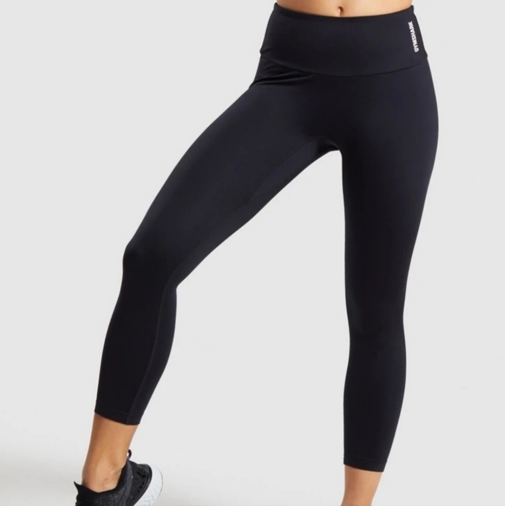 Gymshark Training 7/8 Black Leggings
